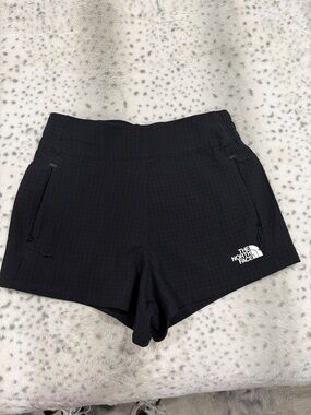 The North Face Black Women's Athletic Shorts with Logo